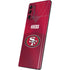 NFL San Francisco 49ers Team Jersey Galaxy Note20 5G Skin