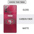 NFL San Francisco 49ers Team Jersey Galaxy Note20 5G Skin