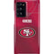 NFL San Francisco 49ers Team Jersey Galaxy Note20 Ultra 5G Lite Case