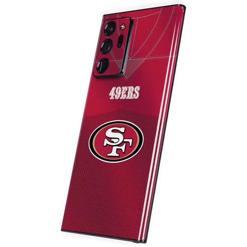 NFL San Francisco 49ers Team Jersey Galaxy Note20 Ultra 5G Skin