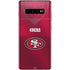NFL San Francisco 49ers Team Jersey Galaxy S10 Plus Skin