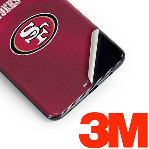 NFL San Francisco 49ers Team Jersey Galaxy S10 Plus Skin