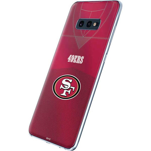 NFL San Francisco 49ers Team Jersey Galaxy S10e Skin