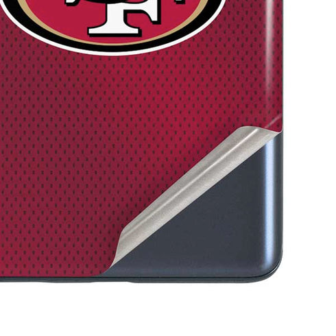 NFL San Francisco 49ers Team Jersey Galaxy S20 Fan Edition Skin