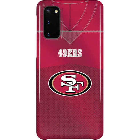 NFL San Francisco 49ers Team Jersey Galaxy S20 Lite Case