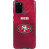 NFL San Francisco 49ers Team Jersey Galaxy S20 Plus Pro Case