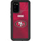 NFL San Francisco 49ers Team Jersey Galaxy S20 Waterproof Case