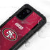 NFL San Francisco 49ers Team Jersey Galaxy S20 Waterproof Case