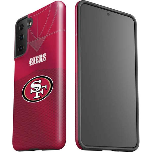 NFL San Francisco 49ers Team Jersey Galaxy S21 Plus 5G Pro Case