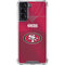 NFL San Francisco 49ers Team Jersey Galaxy S22 Clear Case