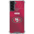 NFL San Francisco 49ers Team Jersey Galaxy S22 Clear Case