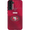NFL San Francisco 49ers Team Jersey Galaxy S22 Plus Pro Case