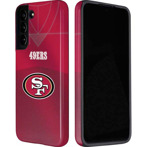 NFL San Francisco 49ers Team Jersey Galaxy S22 Pro Case