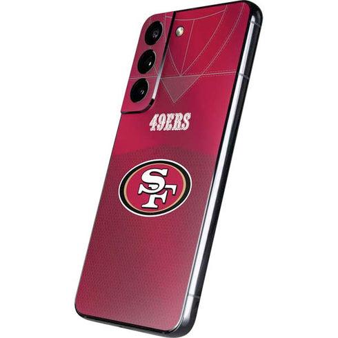 NFL San Francisco 49ers Team Jersey Galaxy S22 Skin