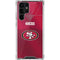NFL San Francisco 49ers Team Jersey Galaxy S22 Ultra Clear Case
