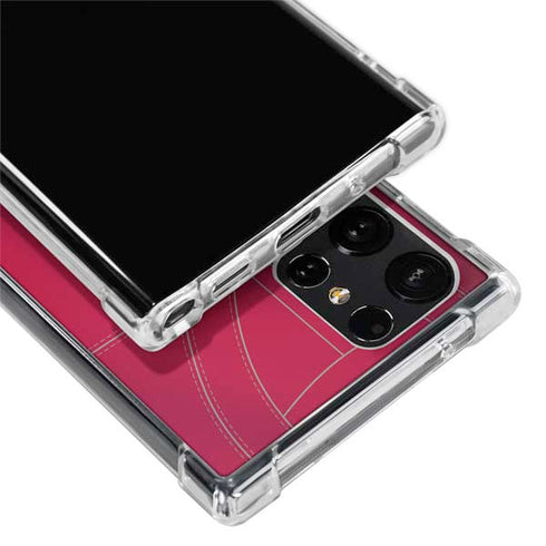 NFL San Francisco 49ers Team Jersey Galaxy S22 Ultra Clear Case