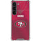 NFL San Francisco 49ers Team Jersey Galaxy S23 Clear Case