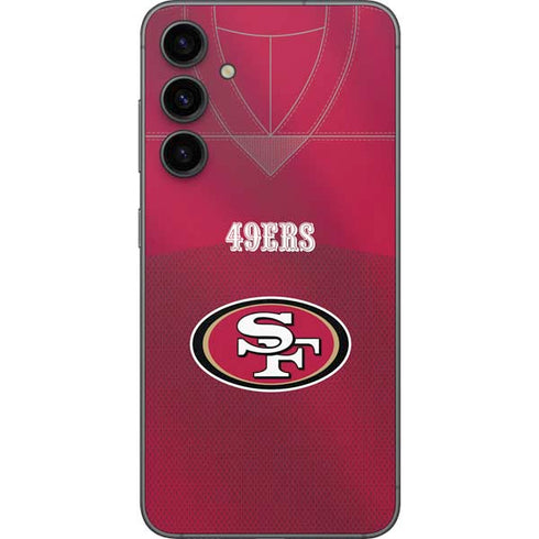NFL San Francisco 49ers Team Jersey Galaxy S23 FE Skin