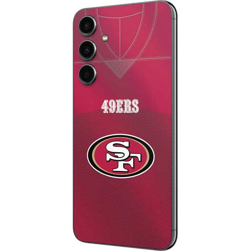NFL San Francisco 49ers Team Jersey Galaxy S23 FE Skin