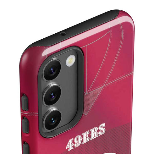 NFL San Francisco 49ers Team Jersey Galaxy S23 Pro Case