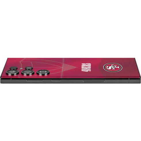 NFL San Francisco 49ers Team Jersey Galaxy S23 Ultra Skin