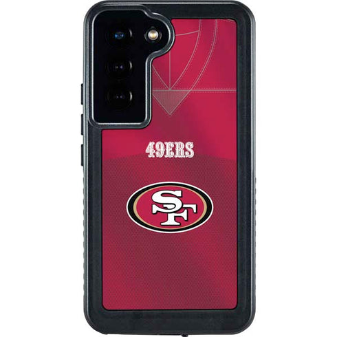 NFL San Francisco 49ers Team Jersey Galaxy S23 Waterproof Case