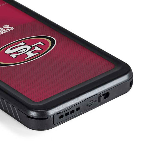 NFL San Francisco 49ers Team Jersey Galaxy S23 Waterproof Case