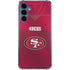NFL San Francisco 49ers Team Jersey Galaxy S24 Clear Case