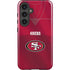 NFL San Francisco 49ers Team Jersey Galaxy S24 Impact Case