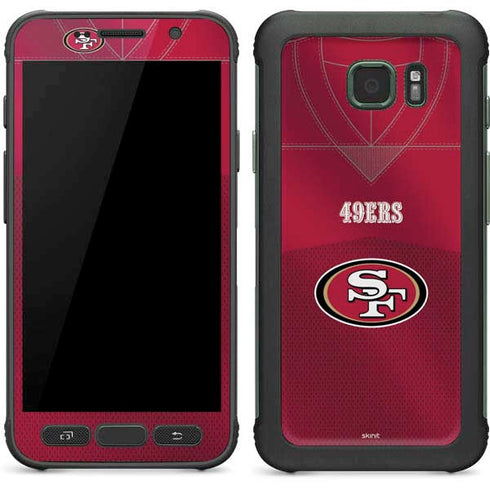 NFL San Francisco 49ers Team Jersey Galaxy S7 Active Skin