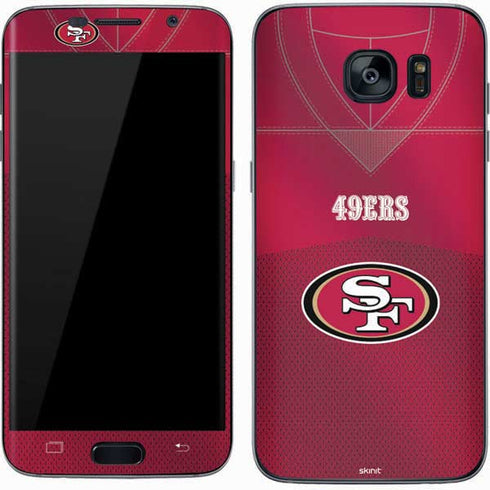 NFL San Francisco 49ers Team Jersey Galaxy S7 Skin