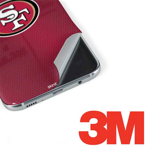 NFL San Francisco 49ers Team Jersey Galaxy S8 Plus Skin