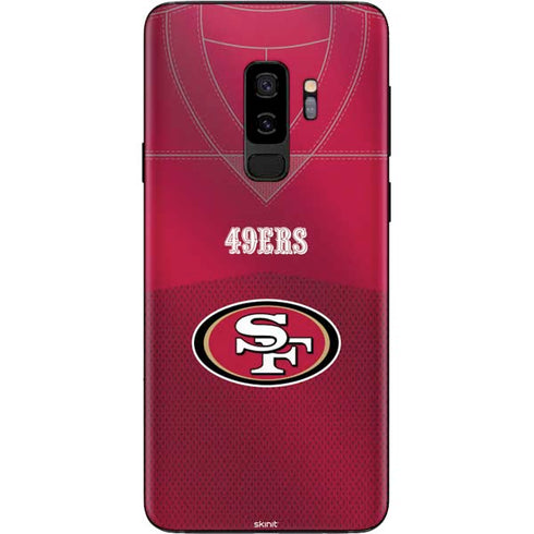 NFL San Francisco 49ers Team Jersey Galaxy S9 Plus Skin