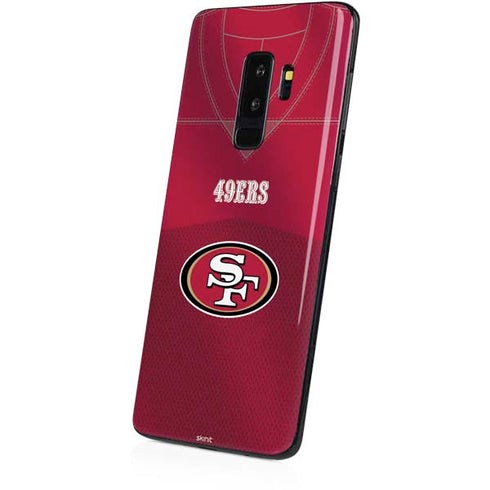 NFL San Francisco 49ers Team Jersey Galaxy S9 Plus Skin