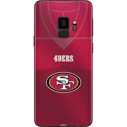 NFL San Francisco 49ers Team Jersey Galaxy S9 Skin