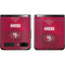 NFL San Francisco 49ers Team Jersey Galaxy Z Flip Skin