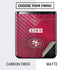 NFL San Francisco 49ers Team Jersey Galaxy Z Flip Skin