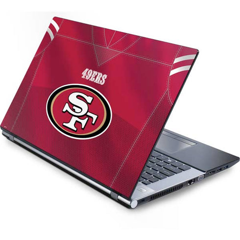 NFL San Francisco 49ers Team Jersey Generic Laptop Skin