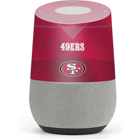 NFL San Francisco 49ers Team Jersey Google Home Skin