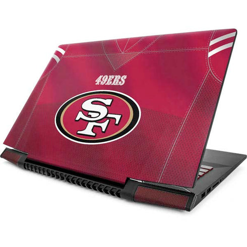 NFL San Francisco 49ers Team Jersey Lenovo IdeaPad Skin