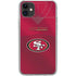 NFL San Francisco 49ers Team Jersey iPhone 11 Clear Case