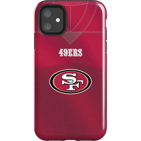 NFL San Francisco 49ers Team Jersey iPhone 11 Impact Case