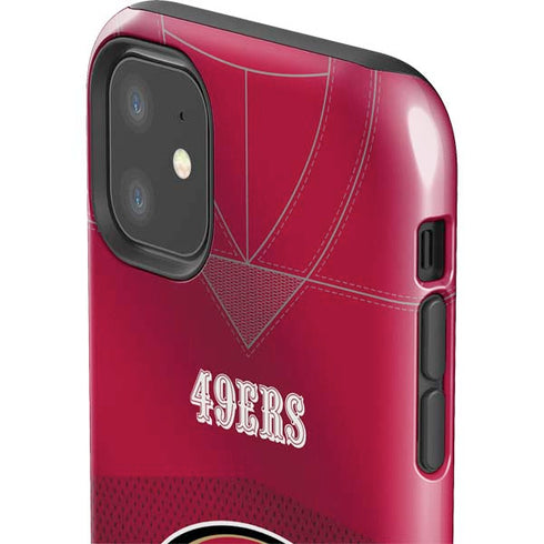 NFL San Francisco 49ers Team Jersey iPhone 11 Impact Case