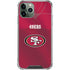 NFL San Francisco 49ers Team Jersey iPhone 11 Pro Max Clear Case