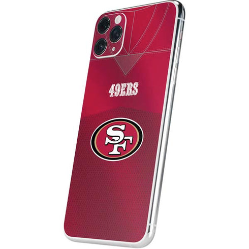 NFL San Francisco 49ers Team Jersey iPhone 11 Pro Max Skin