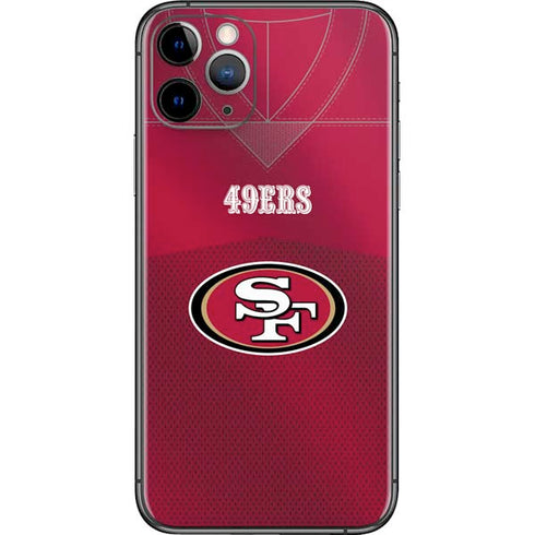 NFL San Francisco 49ers Team Jersey iPhone 11 Pro Skin