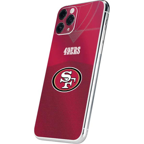 NFL San Francisco 49ers Team Jersey iPhone 11 Pro Skin