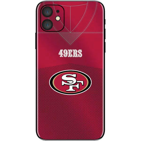 NFL San Francisco 49ers Team Jersey iPhone 11 Skin