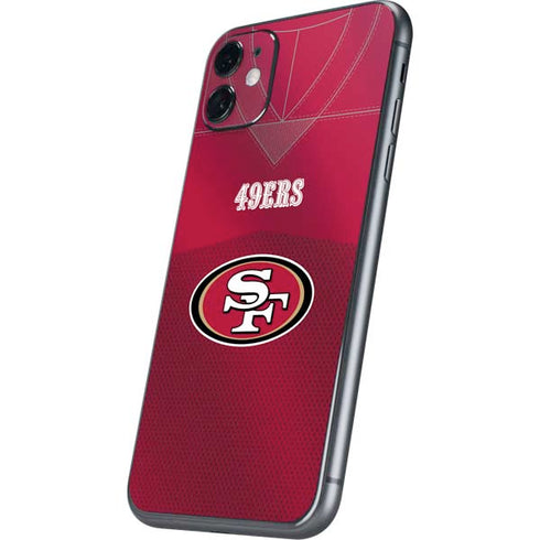 NFL San Francisco 49ers Team Jersey iPhone 11 Skin