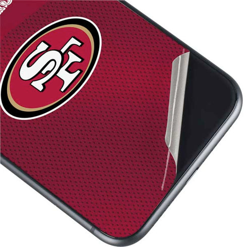 NFL San Francisco 49ers Team Jersey iPhone 11 Skin